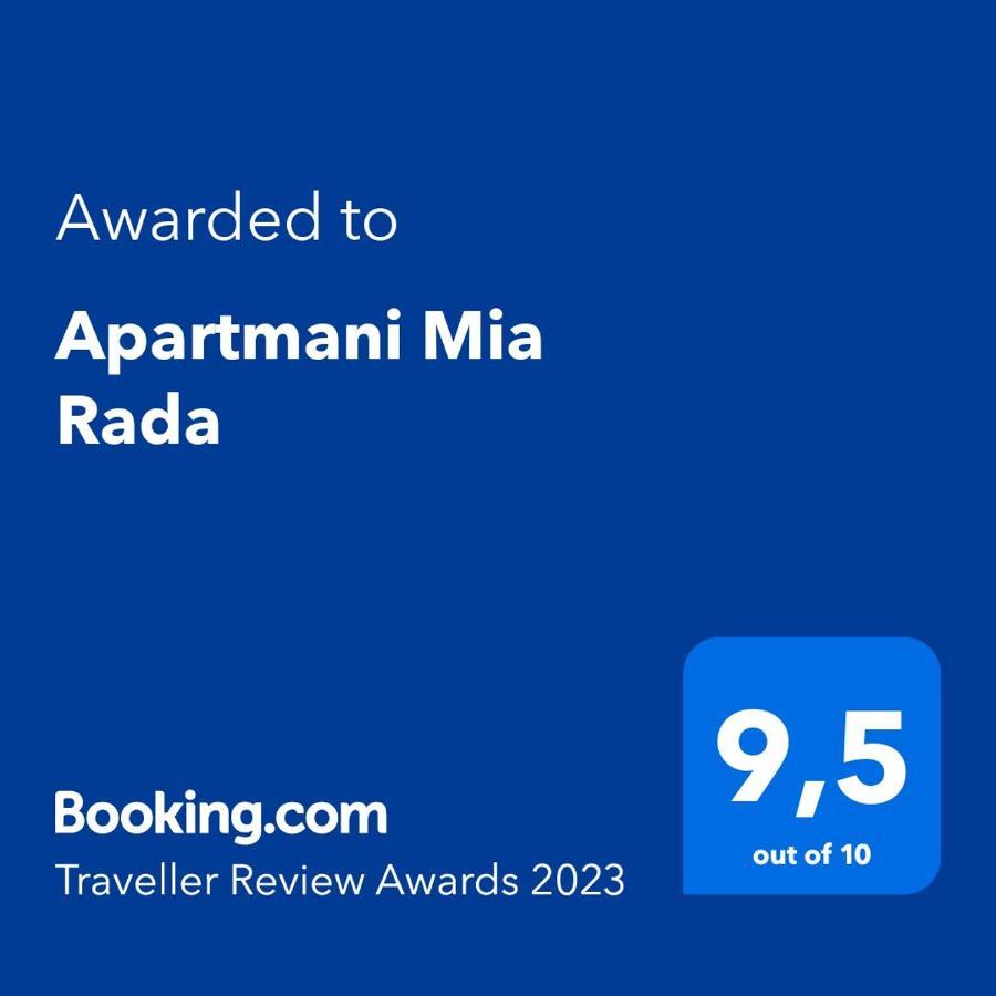 Apartmani Mia Rada Budva Kültér fotó